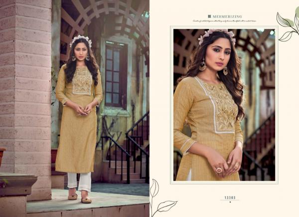 Kalaroop Jaggi Rayon Designer Embroidery Fancy Kurti Collection 